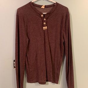 Maroon Hollister Long Sleeve